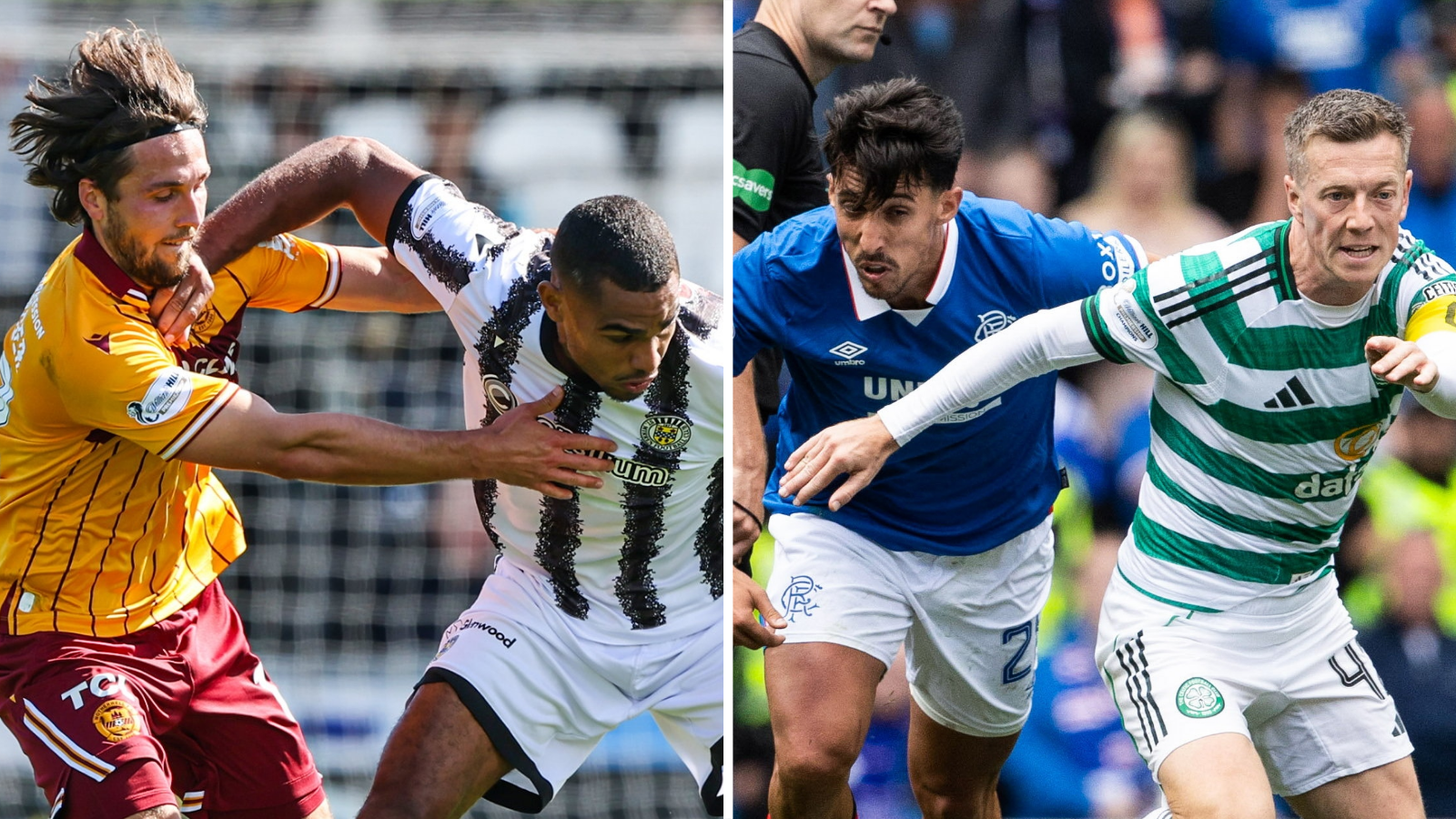 صعود سلتیک و رنجرز به نیمه‌نهایی جام لیگ اسکاتلند؛ مادرول مقابل سنت میرن